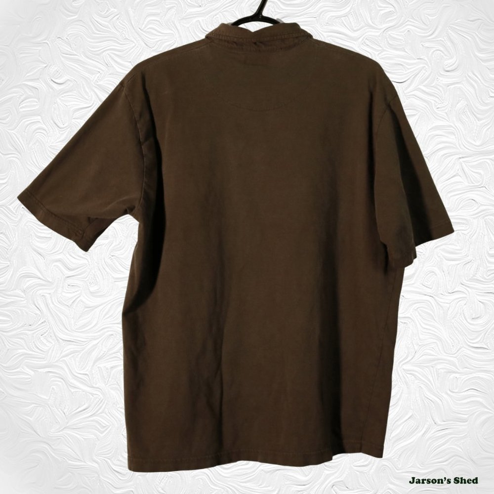 Vintage - Men's Large Cotton Polo - Picture 2 of 4